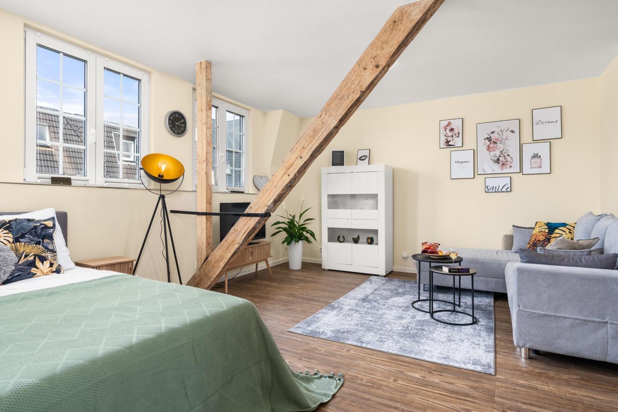 Maracoon - Suite Studios Krefeld Uerdingen I 20 Min Zur Messe Ngoại thất bức ảnh